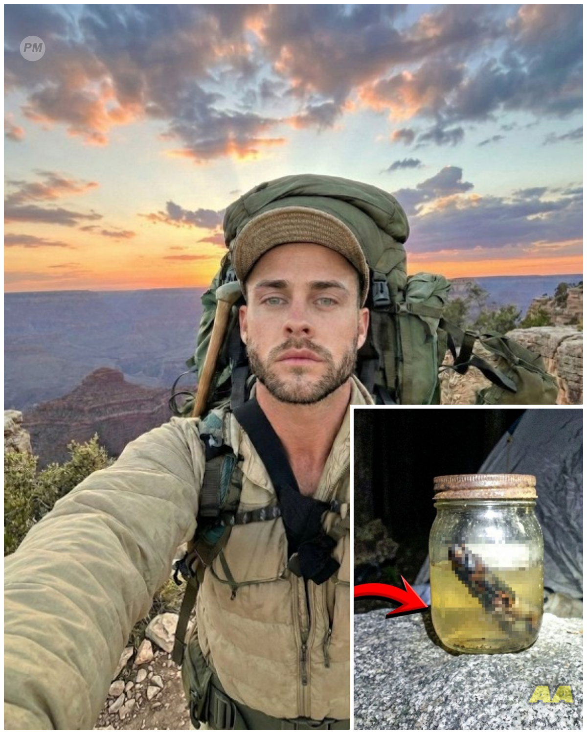 Photographer missing at Grand Canyon: 2 years later his tent found with BURNED FINGER in JAR