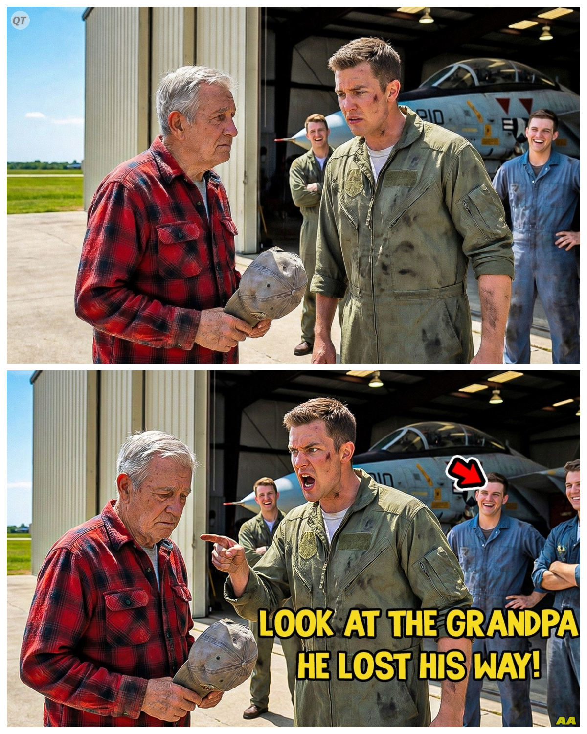 Mechanic Told the Old Man to Stop Touching the F-14 — Then the Wing Commander Arrived