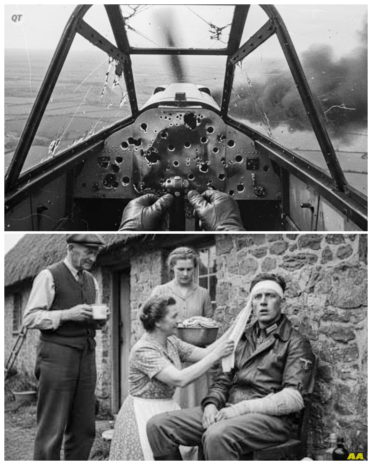 German Pilots Shot Down Over Britain Couldn’t Believe What British Families Did Next-ZZ