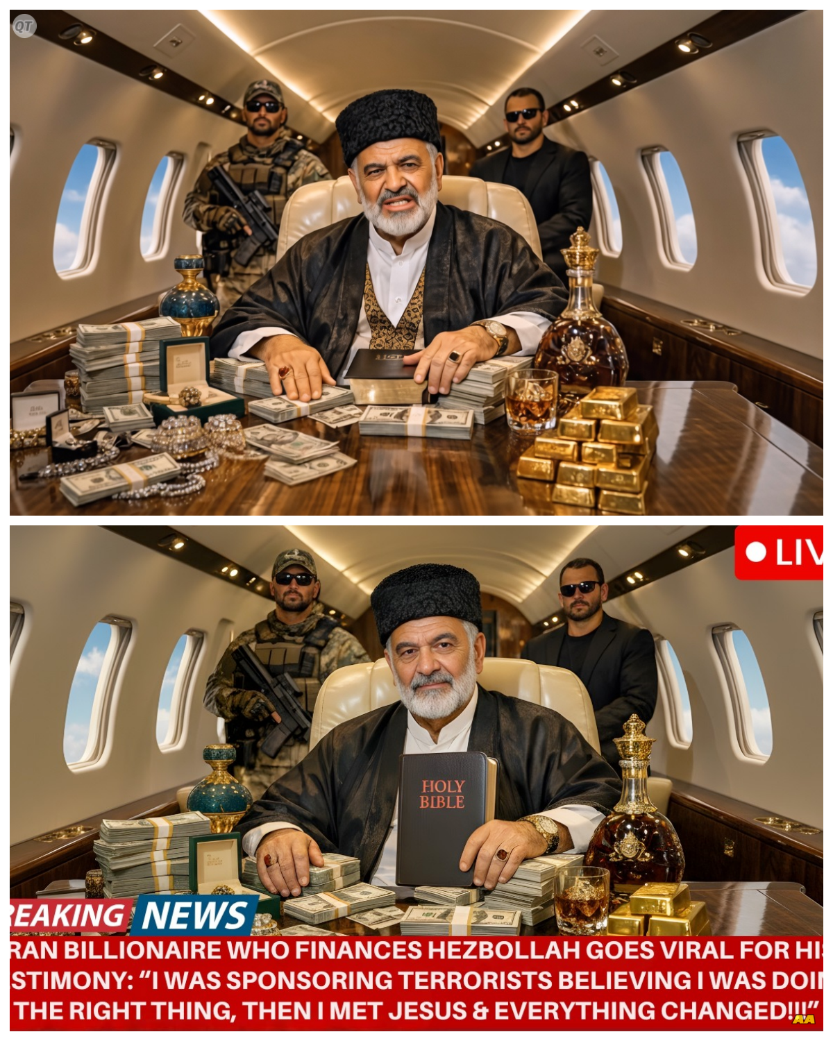 Iran’s Hezbollah Chief Financier Confesses LIVE on TV: ‘Jesus Visited Me and Showed Me My Wrongs’