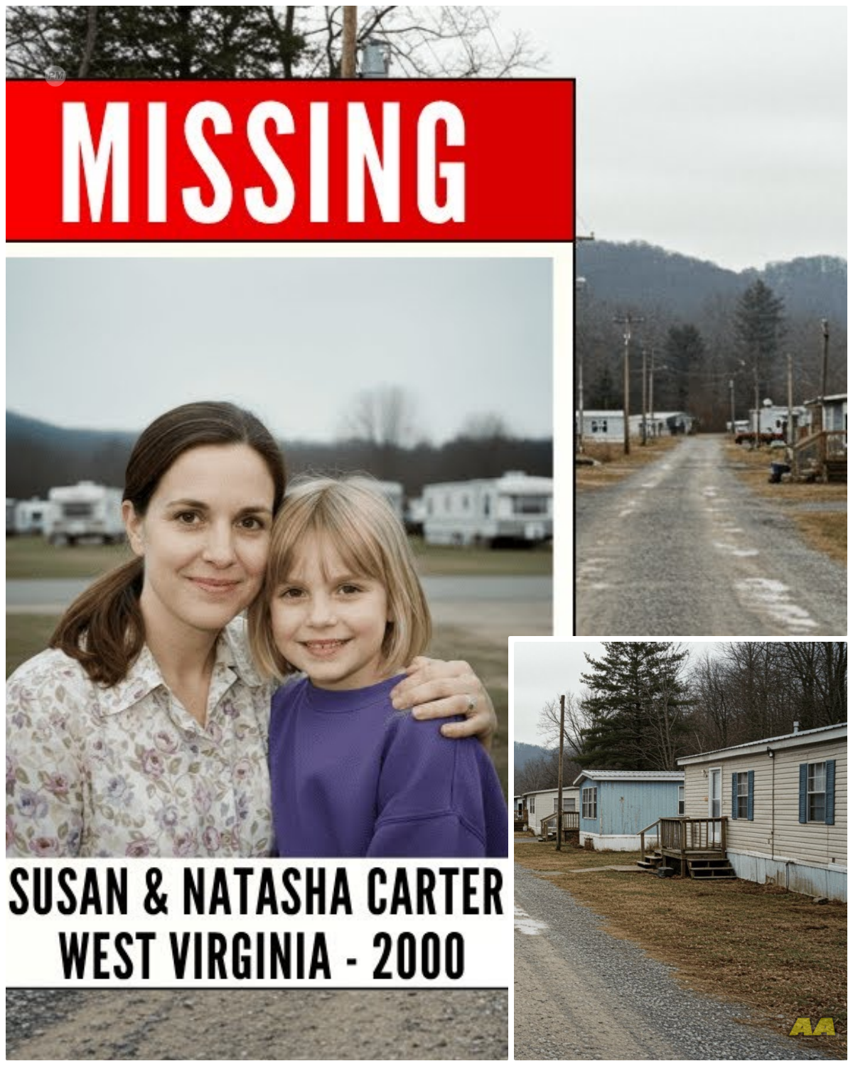 “24 Years of Silence: How a Forgotten Grave Unearthed the Truth of Susan and Natasha Carter’s Disappearance”