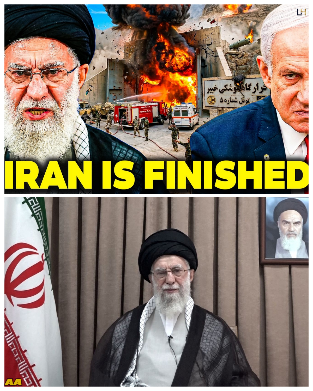 Iran’s Giant Tunnel Fortress BURNS — 250,000 Troops STUCK Underground!