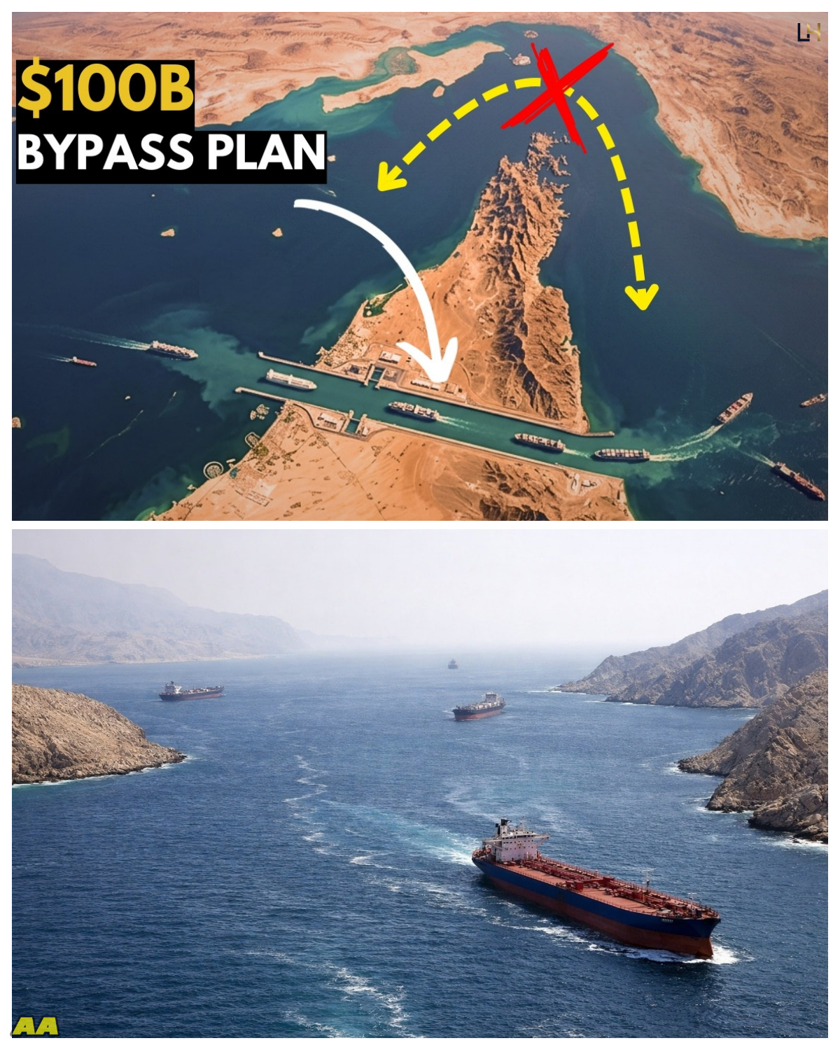 The $100B Plan to Bypass the Strait of Hormuz