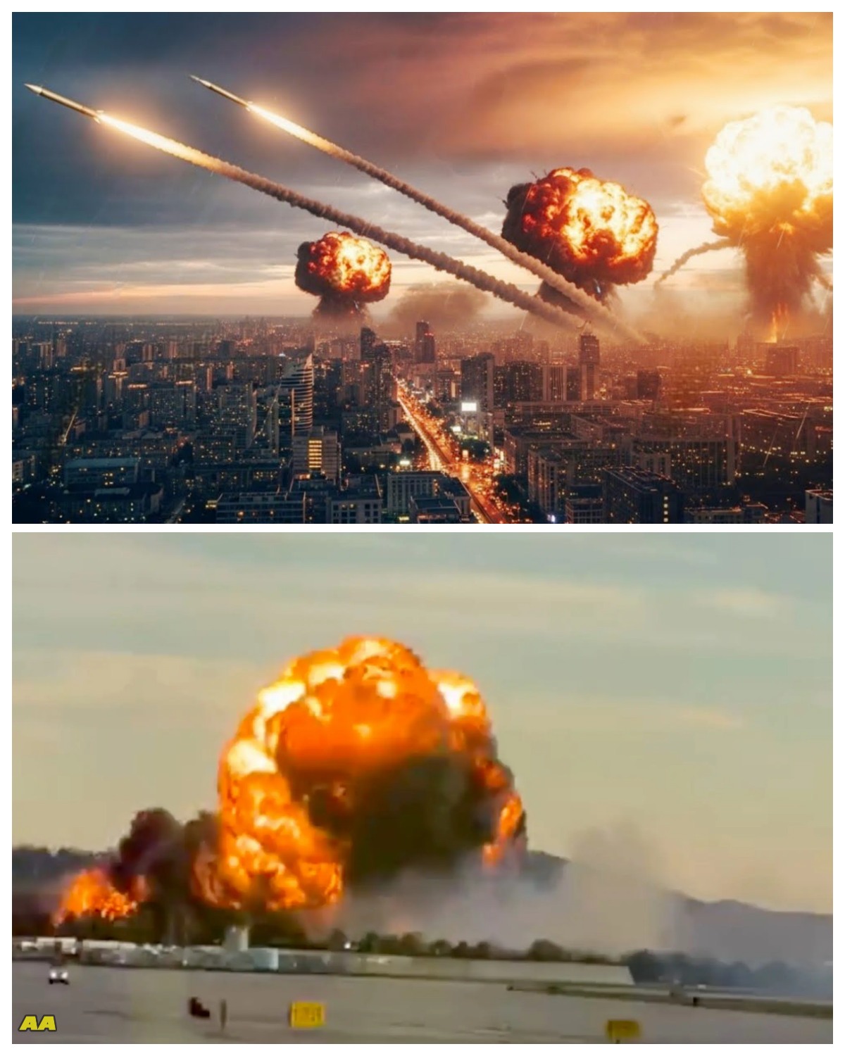 2 hours ago! In 2 minutes, a US international airport was completely destroyed!