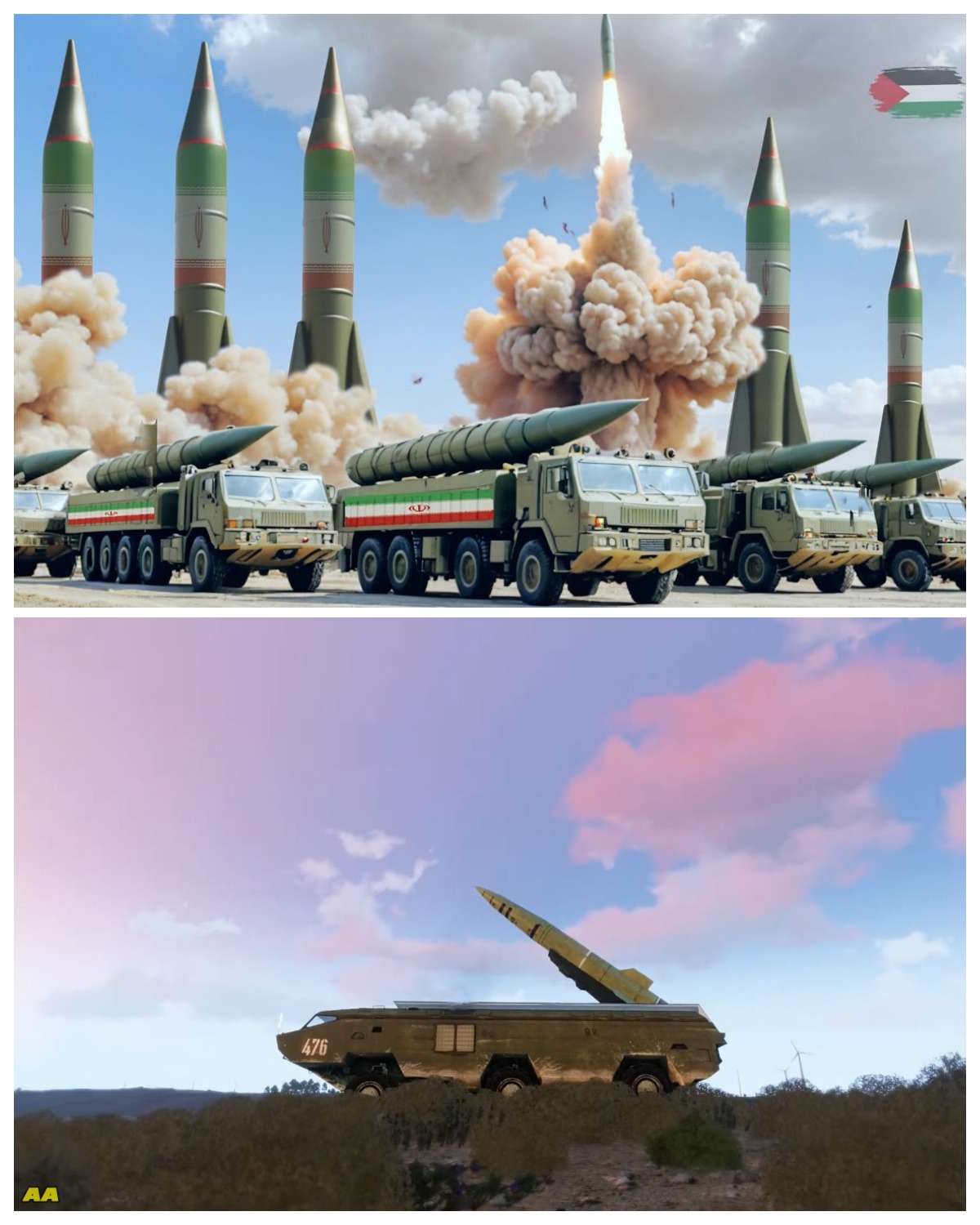 10 minutes ago! A massive Iranian missile struck the center of an Israeli city.