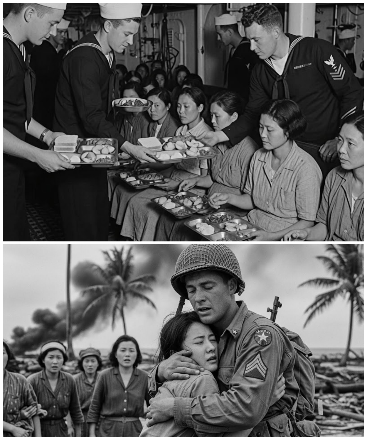 Japanese Women POWs Couldn’t Believe Their Eyes When They First Saw American Soldiers