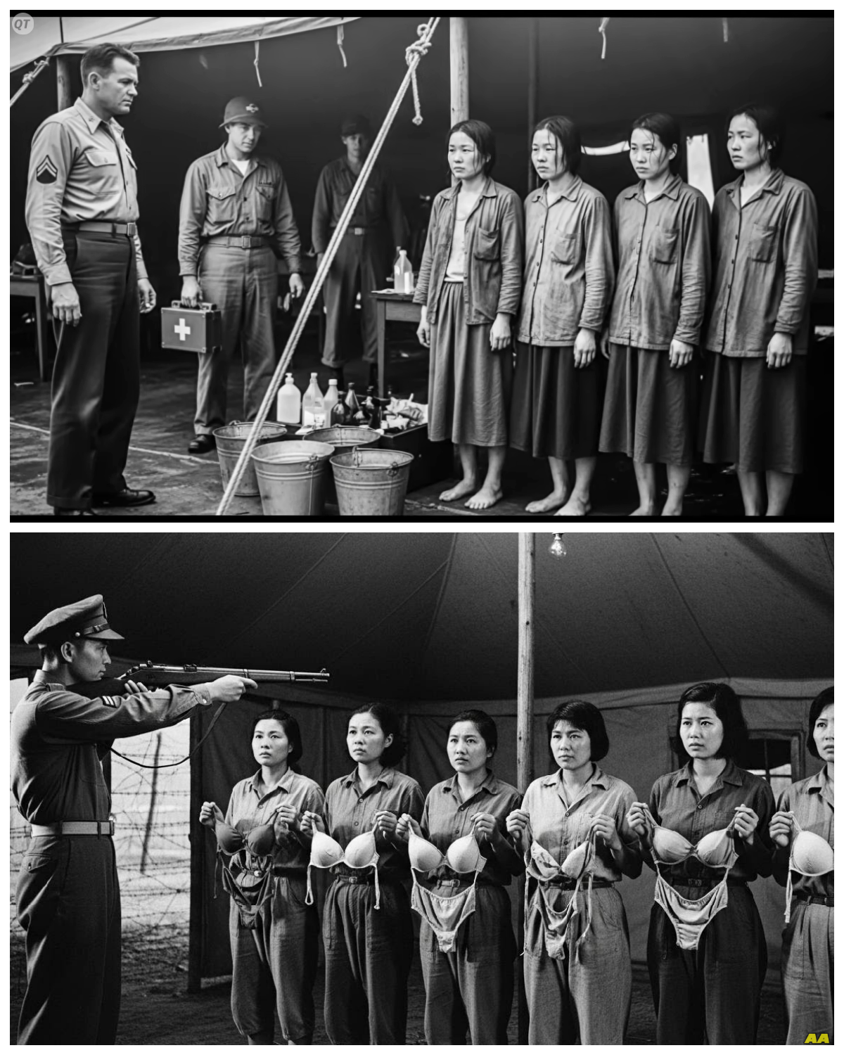 “Remove Your Undergarments” — The American Officer’s Next Demand Left Japanese POW Women Speechless