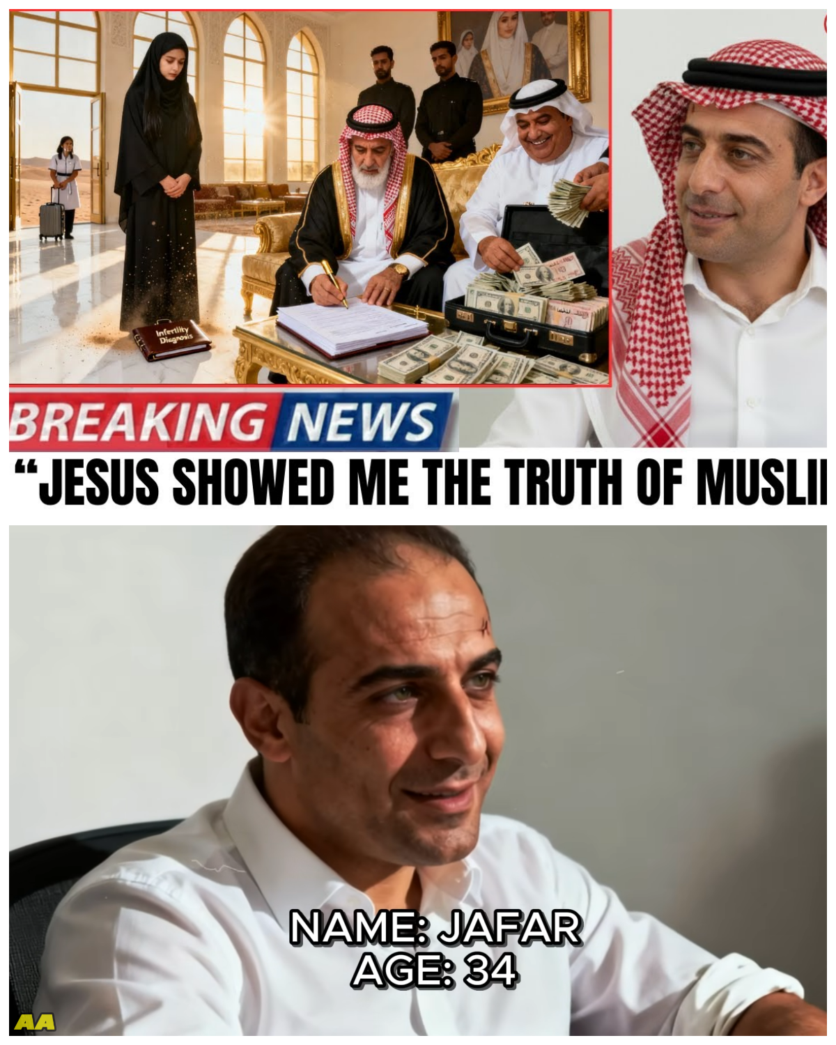 Saudi Prince’s Wife Sold as Slave For Being Infertile THEN JESUS SAVES THEM