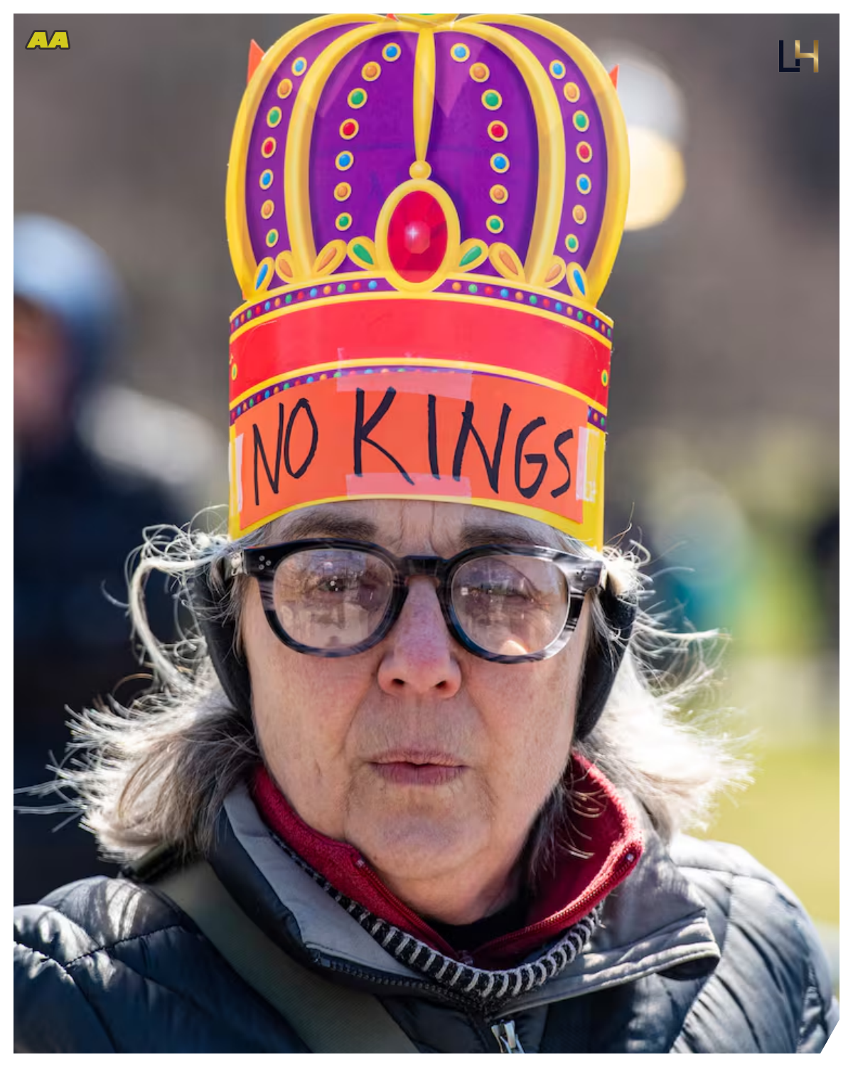 “No Kings” Protester Appears in Boston — Is This the Symbol of a Growing Nationwide Resistance?