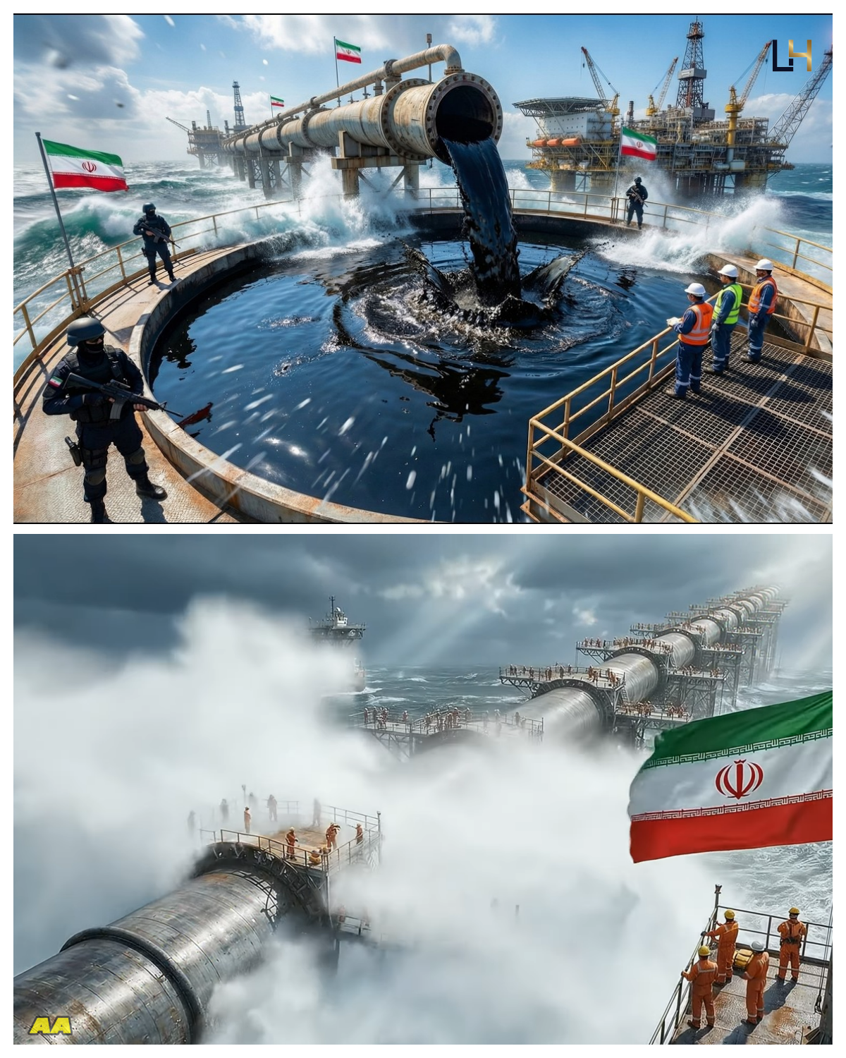 How Oil Is Extracted – Iran Offshore Drilling And Oil Export Process To USA Tanker