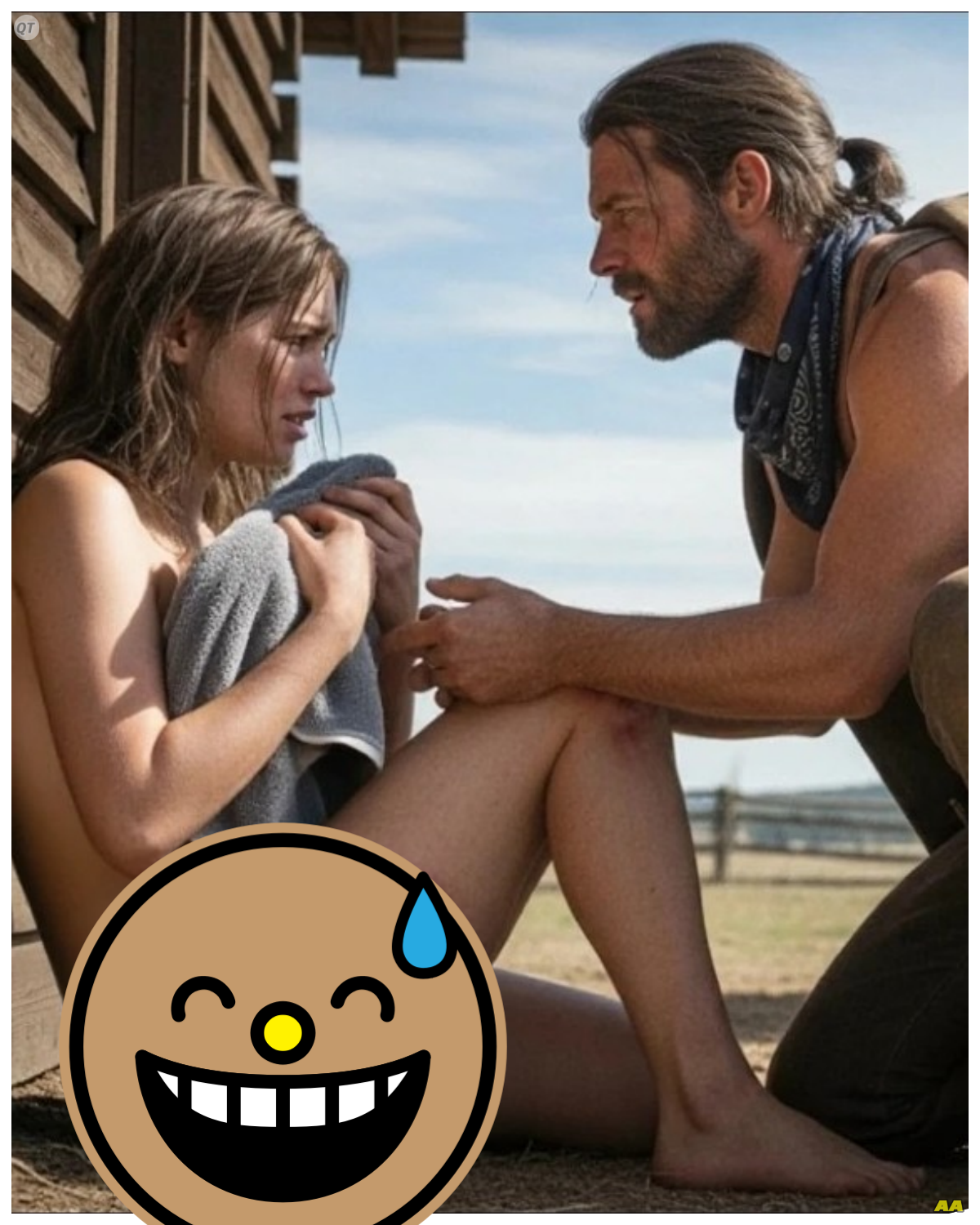 “Please Don’t Let Them Find Me…” She Cried — The Moutain Man Placed His Hand on His Rifle.