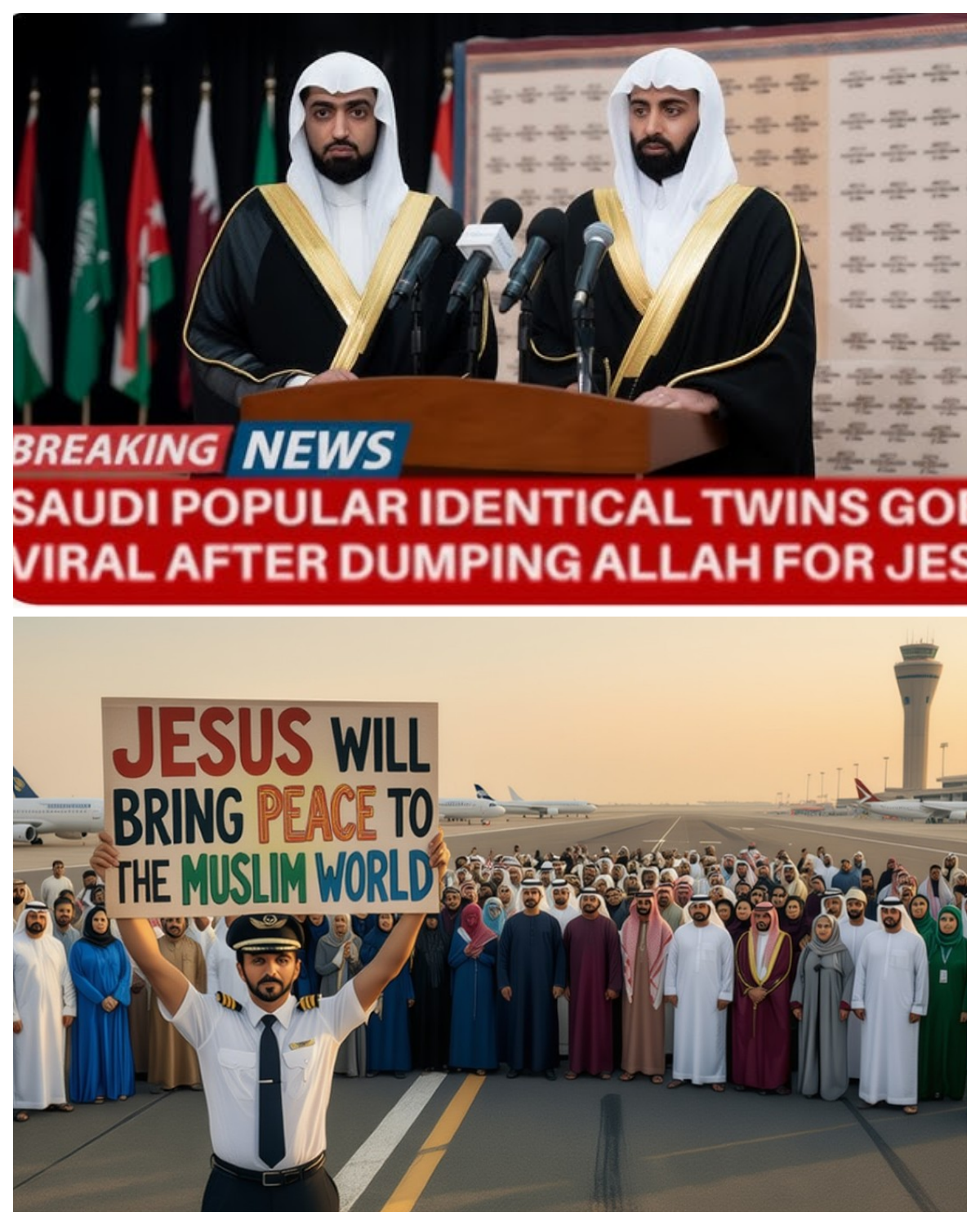 After the Muslim Pilot Declared “Jesus Appeared to Me at 40,000 Feet”, People PANIC in Jeddah Airport  What could make a routine flight suddenly turn into a story spreading across the internet within hours? During a commercial flight approaching Jeddah, a pilot reportedly shared a shocking statement after landing—claiming that during the flight at nearly 40,000 feet he experienced a mysterious encounter involving Jesus Christ. Passengers and airport staff were left stunned as the unexpected declaration quickly sparked confusion and curiosity inside the busy terminals of King Abdulaziz International Airport. Was it a powerful spiritual experience, a moment of emotional stress at high altitude, or something far more mysterious that no one could easily explain? As the story spreads rapidly across social media, people everywhere are asking the same electrifying question: what really happened in the cockpit at 40,000 feet? Discover the hidden details behind the testimony that has captured global attention—read the full story through the article link in the comments.