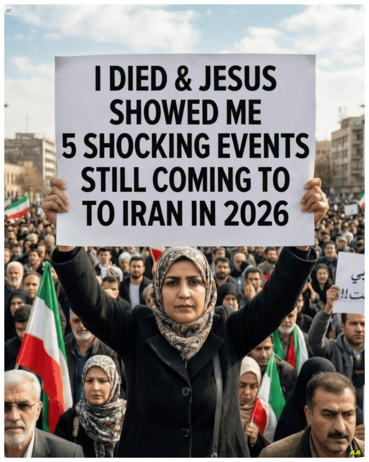 Muslim Woman Dies in Tehran. Jesus Shows Her 5 SHOCKING Events STILL Coming to Iran in 2026