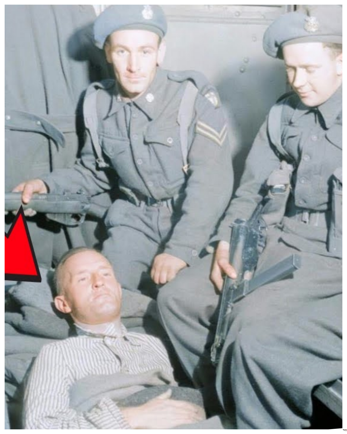 The Painful EXECUTION of Lord Haw-Haw – Britain’s Worst WW2 Traitor  How did the man whose voice echoed across wartime radio broadcasts become one of the most infamous traitors in British history? During World War II, propaganda broadcasts from Nazi Germany mocked Allied forces and attempted to weaken morale in United Kingdom. The voice behind many of those broadcasts belonged to William Joyce—better known as “Lord Haw-Haw.” After the war ended, he was captured and brought to trial in London, where the courtroom drama gripped the entire nation. What evidence convinced the court that his actions amounted to treason—and what happened in the final moments after the verdict was delivered? Discover the dramatic historical story through the article link in the comment.