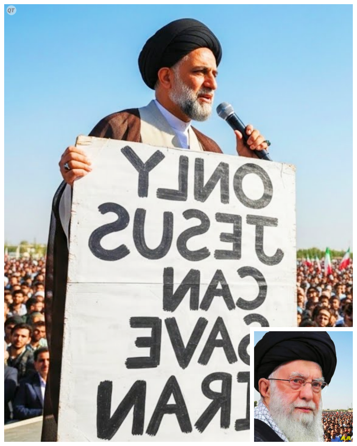 In Iran, Ali Khamenei Ally and Islamic Scholar Goes Viral as He Abandons Islam for Jesus