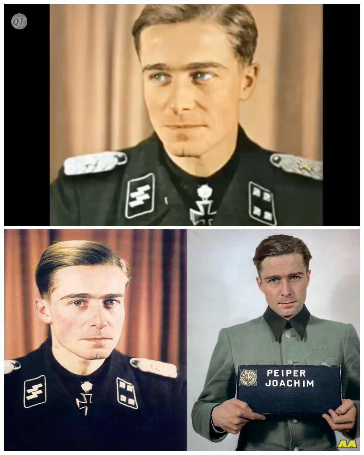 Joachim Peiper – Handsome SS Officer burned alive after WW2-ZZ