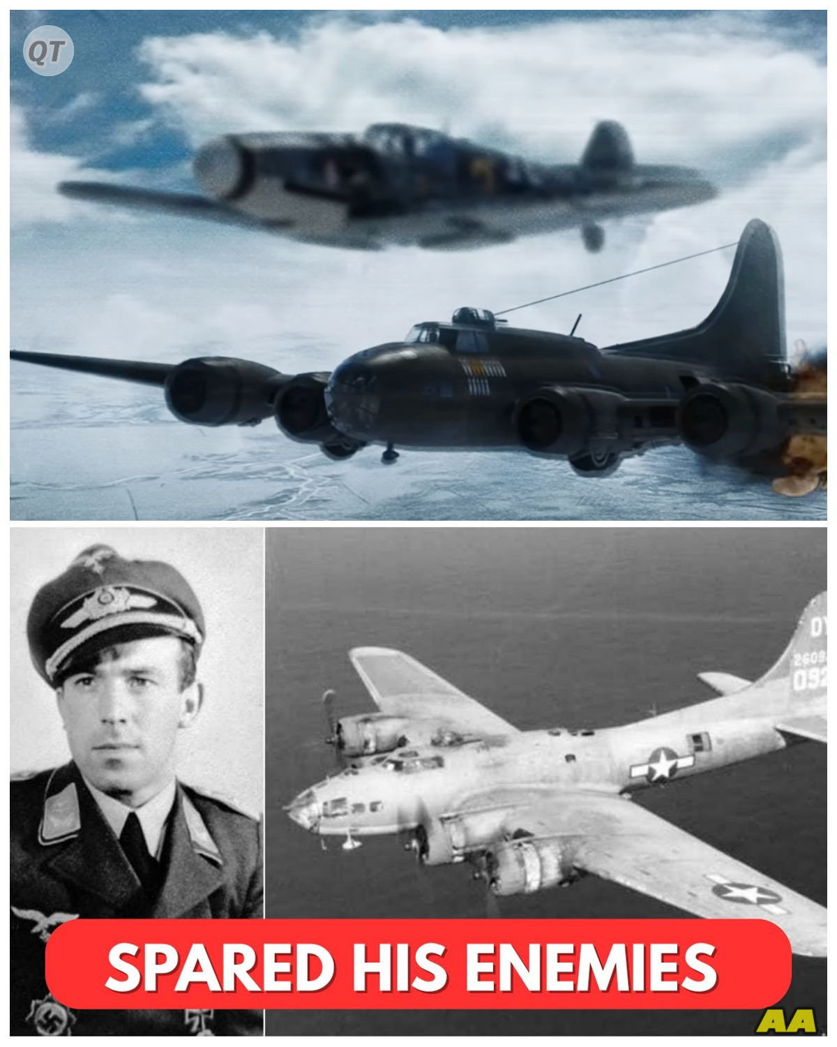 A German Pilot Pulled Alongside a Crippled B-17 — Unaware It Would Define Both Their Lives-ZZ