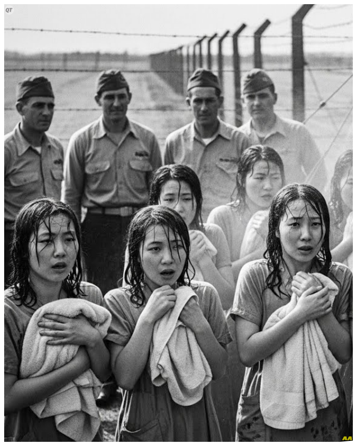 Female Japanese POWs Were Shaken When American Officers Offered Them Hot Showers and Soap