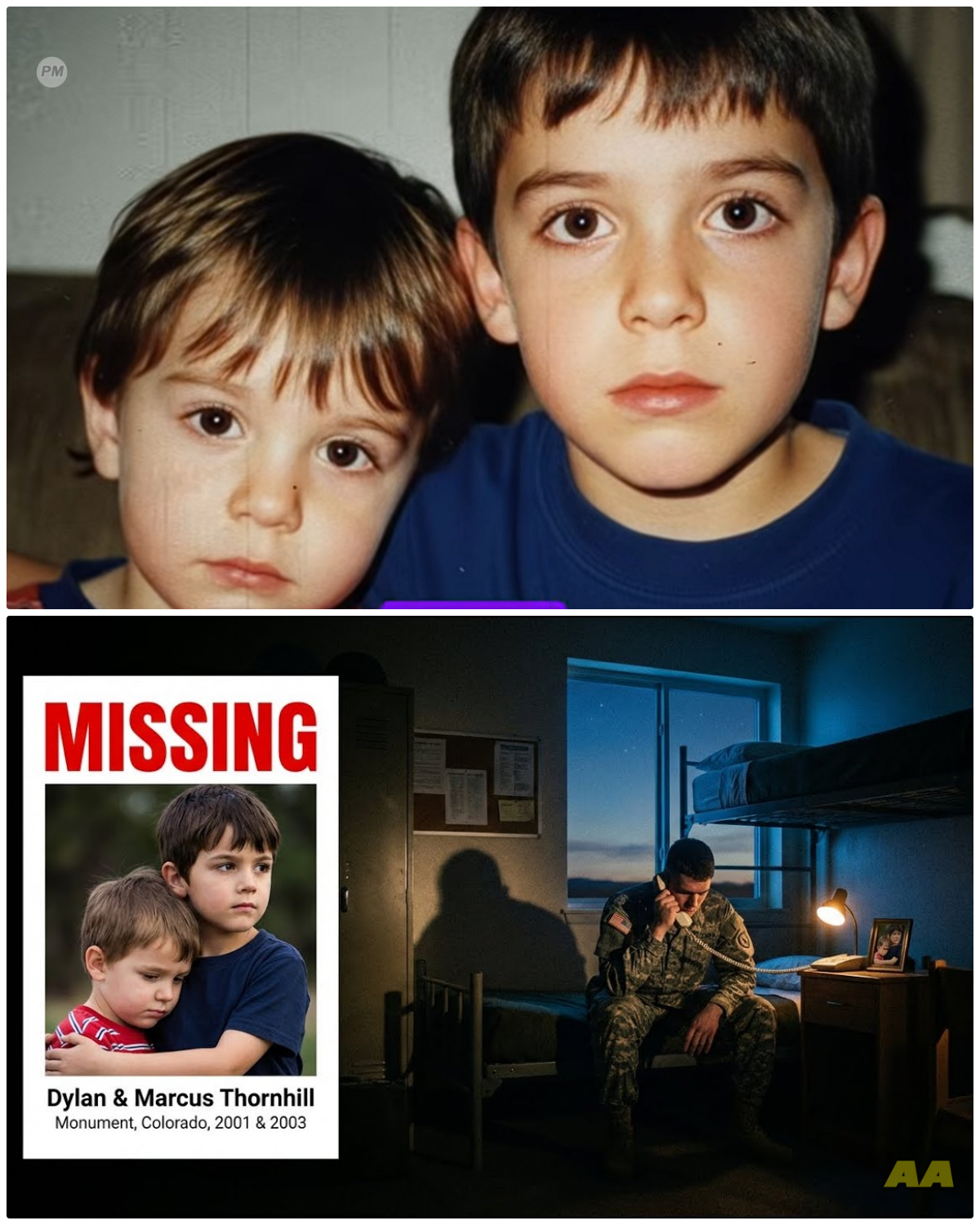 Colorado 2011 – Soldier Calls Police About Missing Brothers: “I Think My Parents Killed Them