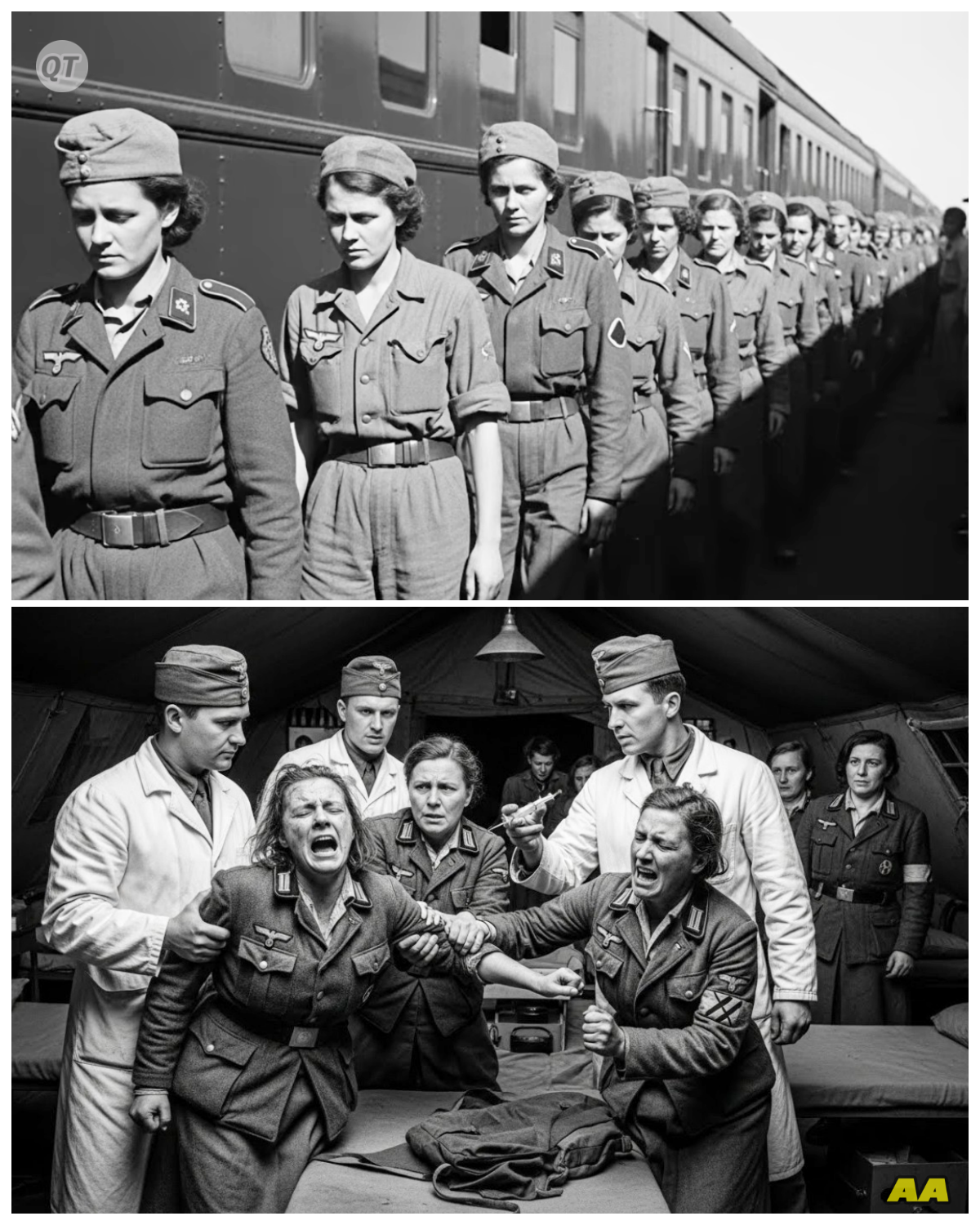 “‘THEY’RE INJECTING US WITH SOMETHING!’ — German Women POWs Fought the Needles Translator Explained-ZZ