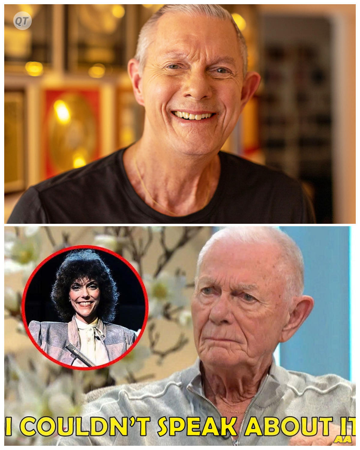 “At 78, Richard Carpenter Reveals SHOCKING Truths About Sister Karen—A Story of Heartbreak and Hope! -ZZ”  In a groundbreaking moment that has stunned fans worldwide, Richard Carpenter has broken his silence at 78, confirming the long-rumored truths about his sister, the legendary Karen Carpenter. As he shares their story filled with both heartbreak and hope, Richard’s revelations promise to change the way we view their musical legacy forever. What emotional insights does he offer about Karen’s struggles with fame and her tragic fate? Prepare for a gripping tale that delves deep into the heart of one of music’s most beloved families!