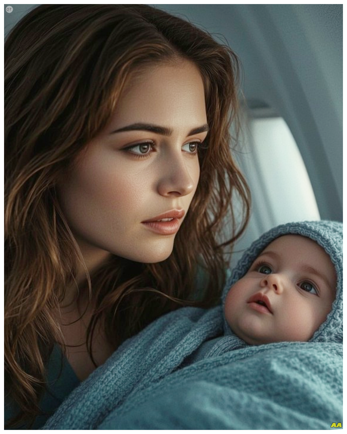 Billionaire froze when he saw his ex-wife on a flight with a baby who looked exactly like him