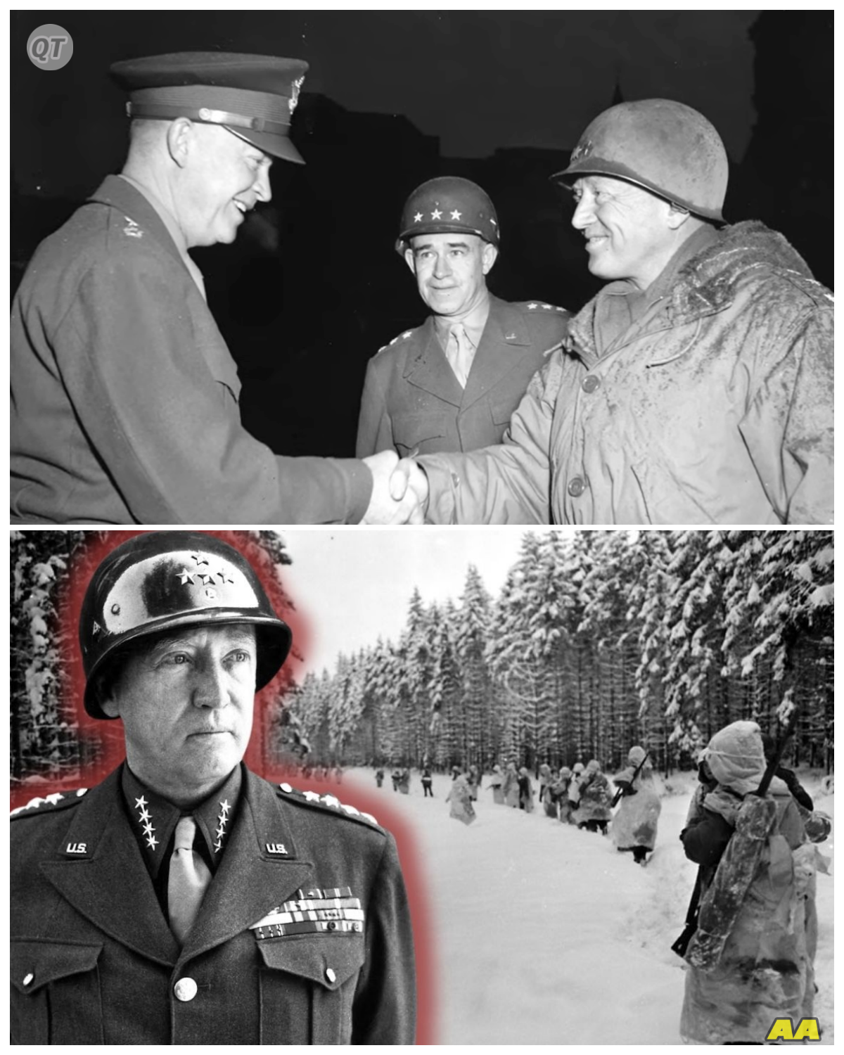 December 19, 1944 – German Generals Estimated 2 Weeks – Patton Turned 250,000 Men In 48 Hours-ZZ