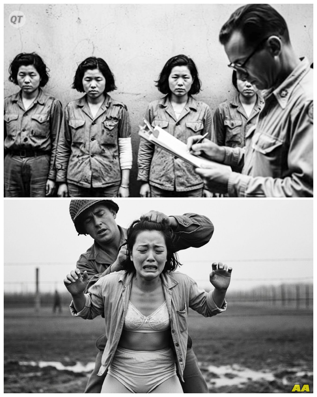 “Open Legs Wide For Inspection” — Japanese Women POWs Most Shameful Moment-ZZ