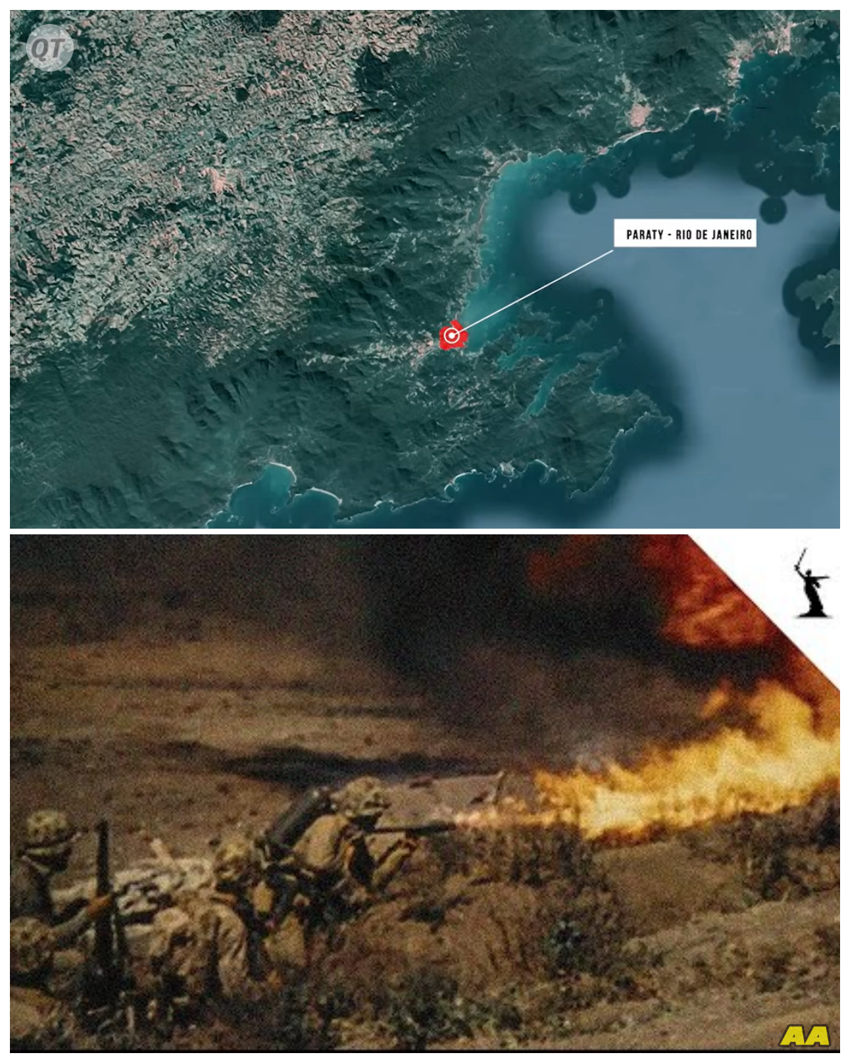 RARE FOOTAGE OF THE BATTLE OF IWO JIMA | COLOR-ZZ