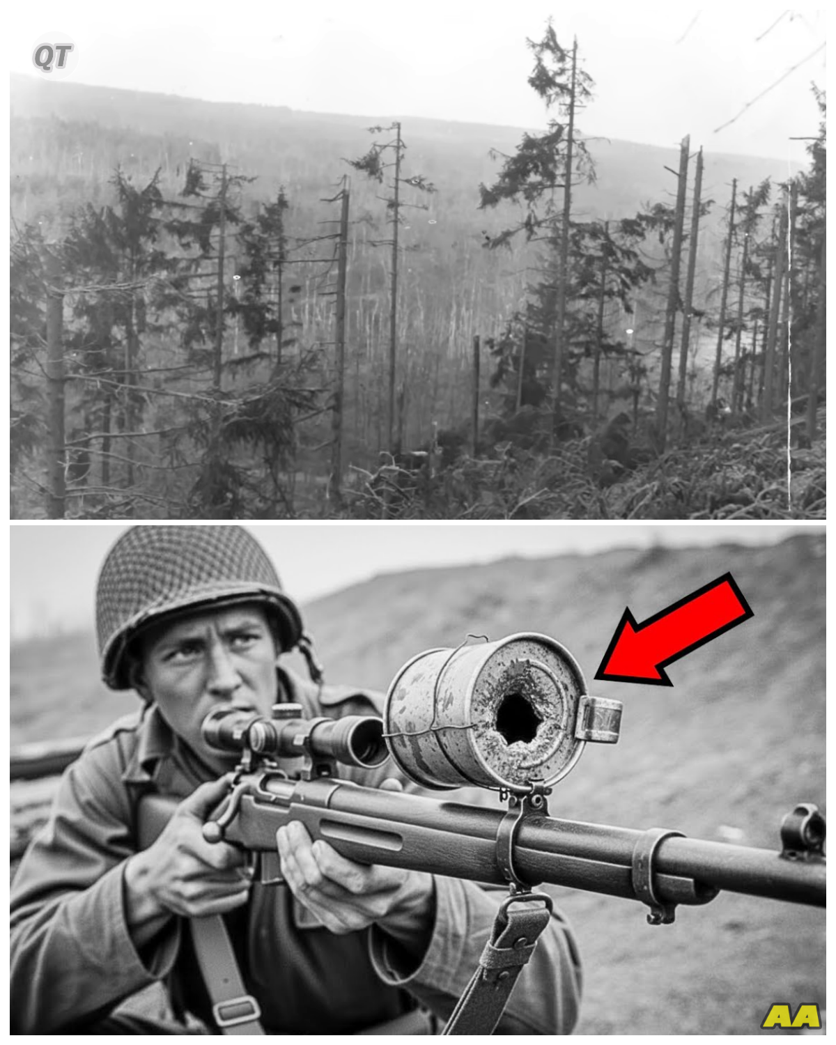 How a U.S. Sniper’s “Coffee Cup Trick” Took Down 97 Germans in 6 Days-ZZ