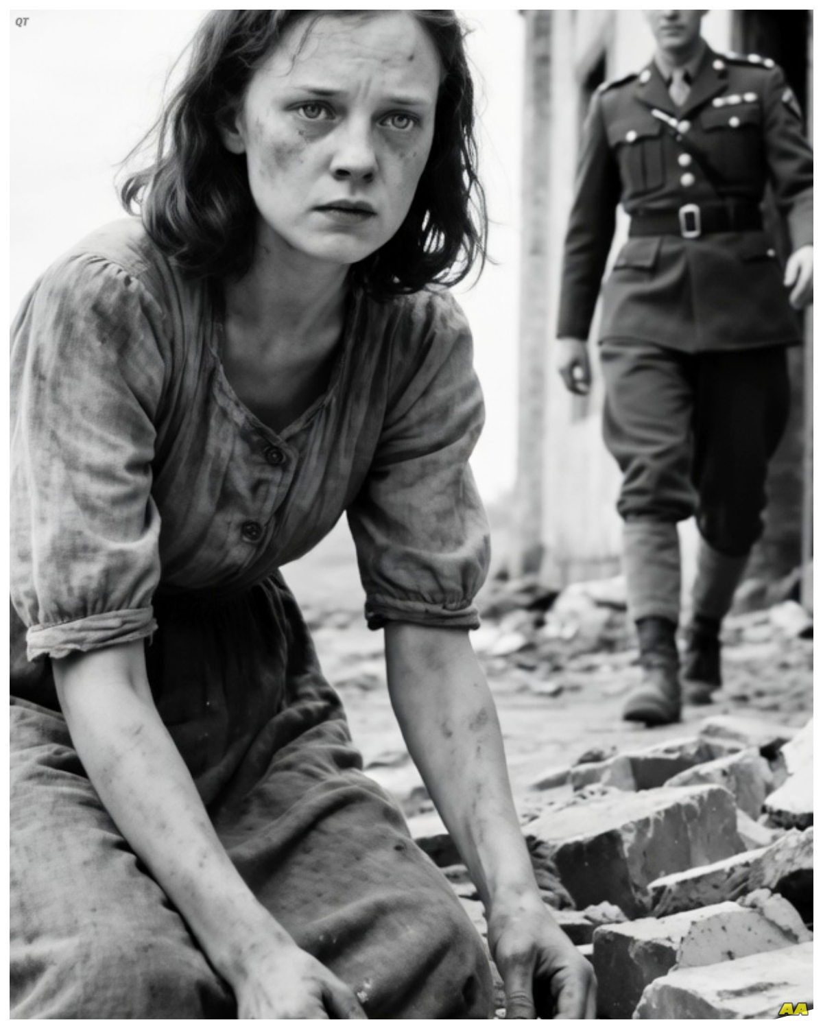 When an American Soldier Saved a Starving German POW Woman – “You’re Mine Now,” He Said