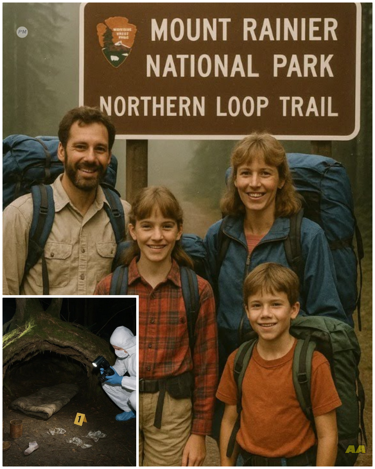 Family vanished in 1999 on Mount Rainier trail – 12 years later, a discovery reveals everything