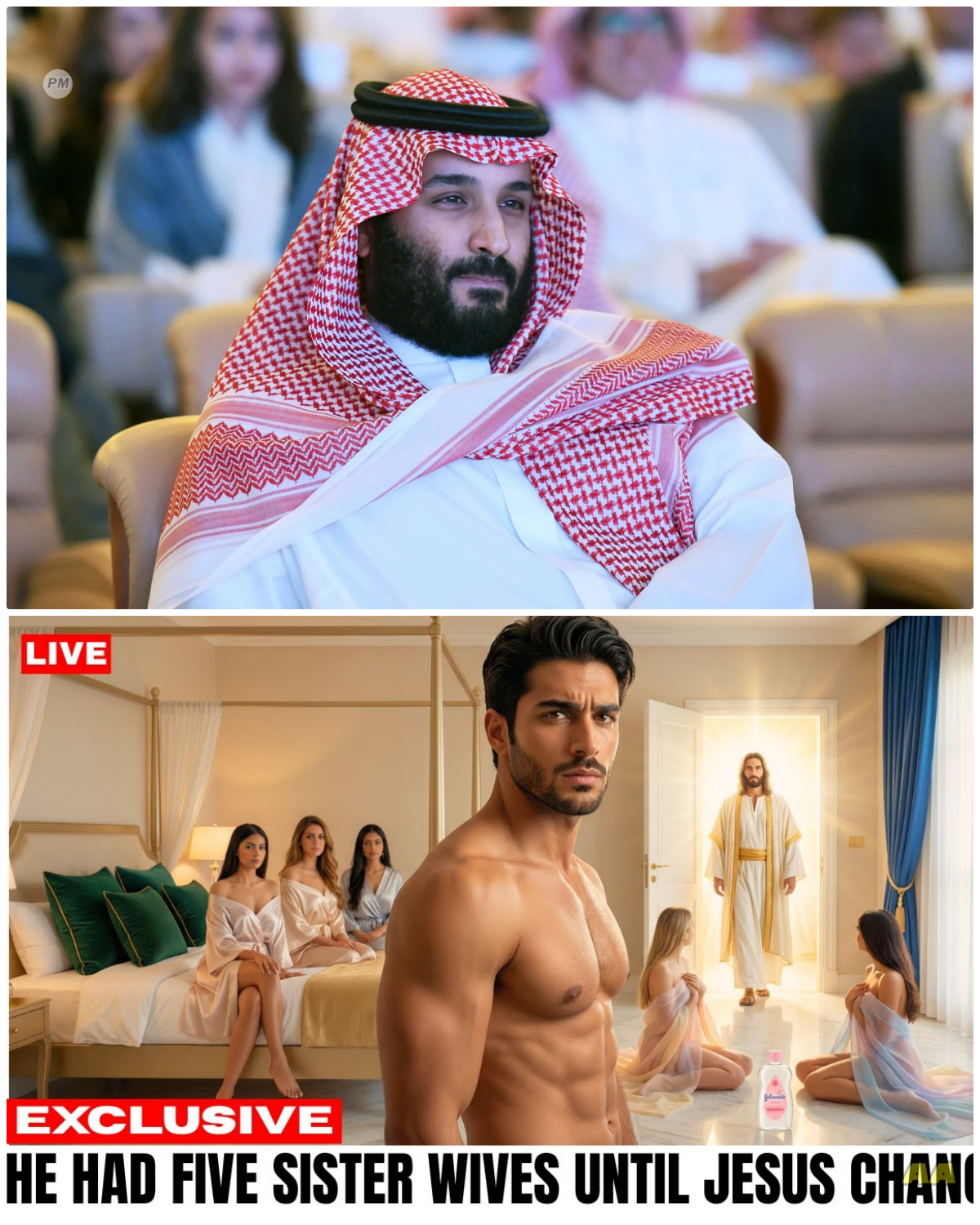 Saudi Prince Shared Between 5 Sisters Wifes, Abandons Islam After Being SAVED BY JESUS