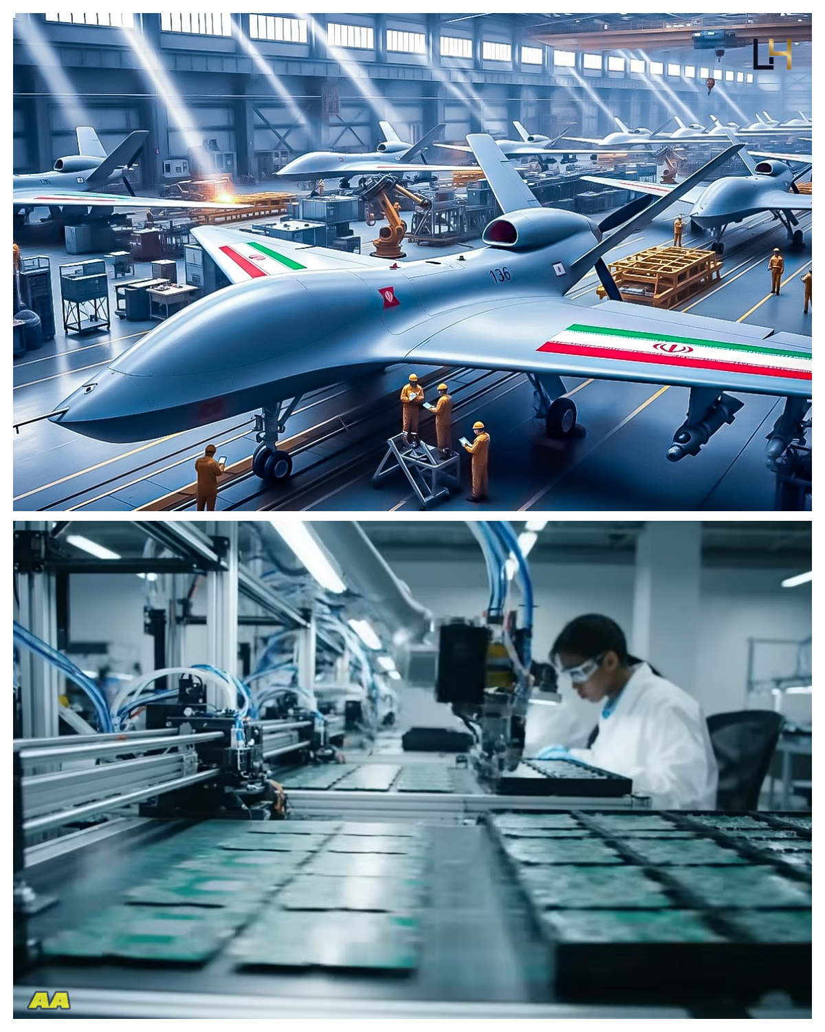 Inside Iran’s Secret Shahed-136 Drone Factory | Full Production Process #TheFactoryNarrative #shahed