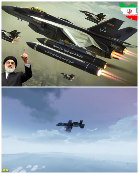 1 second ago! Iran’s first nuclear-powered fighter jet launched, Israel panics!