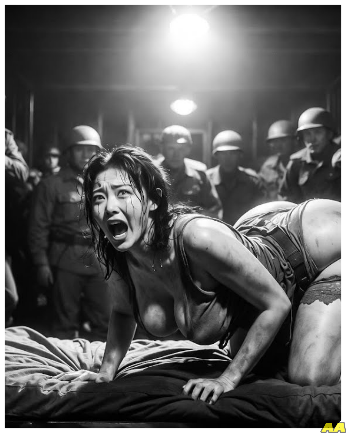“Get on Your Knees and Look Up at Me” — What Happened Next Left Japanese Women POWs Ashamed !!!