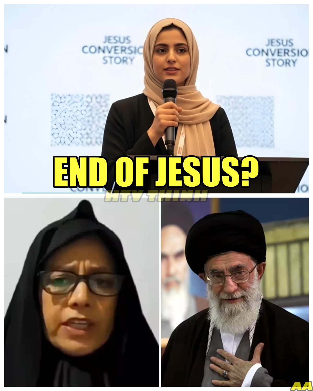 Ali Khamenei’s Niece Fatemeh Goes Viral for Her Testimony: ‘Jesus Will Take Over Iran in 2026’ !!!