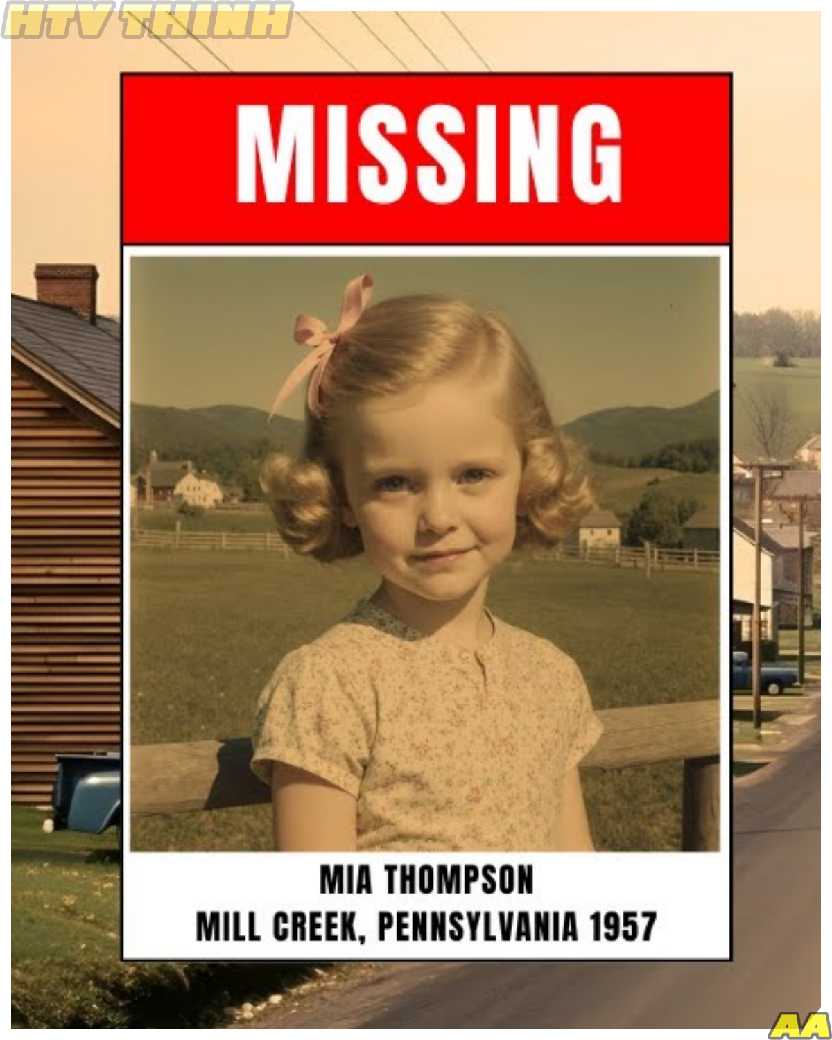 RESOLVED: Unsolved case in Pennsylvania: Mia Thompson, a 5-year-old girl who went missing, has been found alive after 53 years !!!