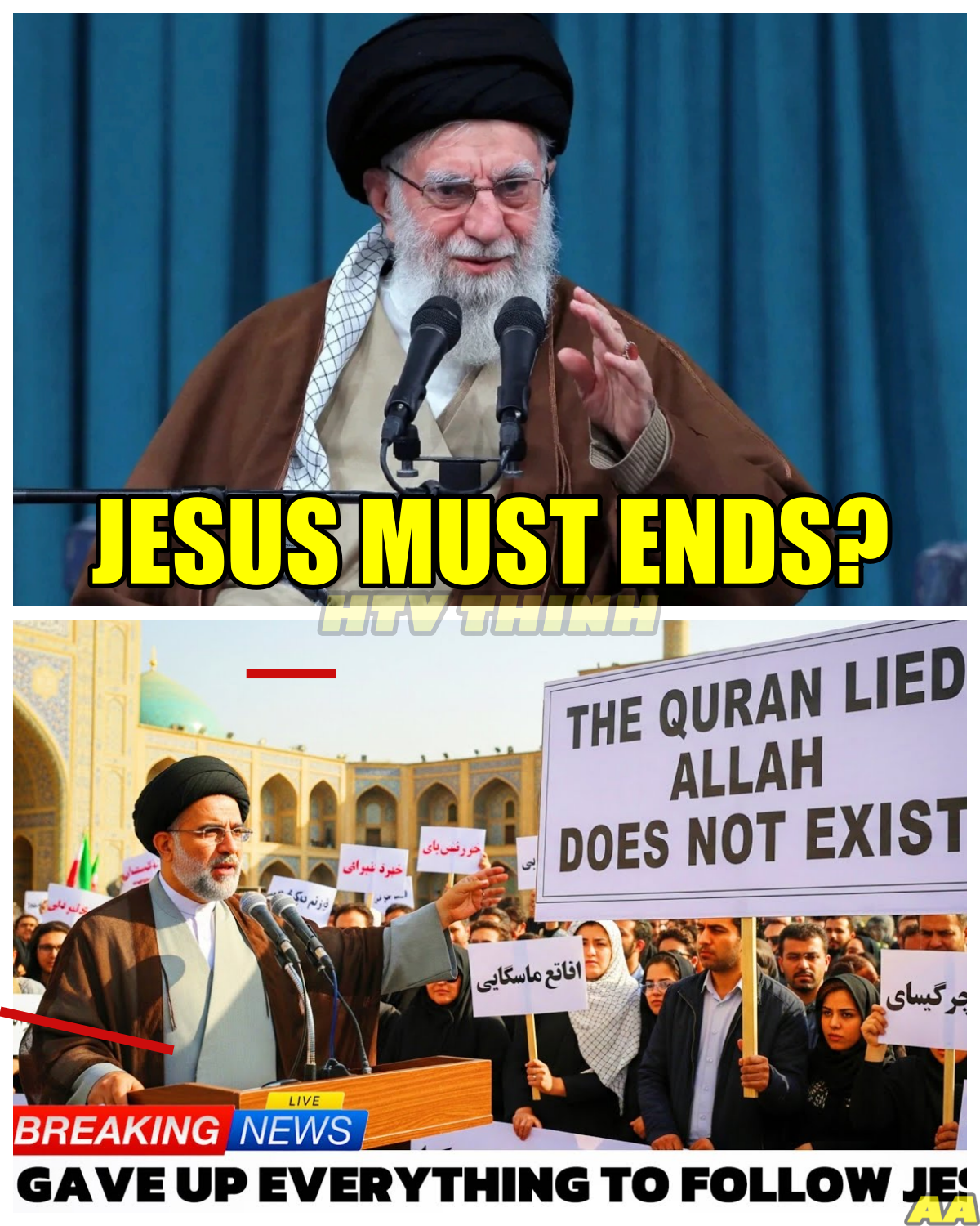 Iranian Professor Risks Everything After Publicly Questioning the Quran & Abandoning Islam for Jesus !!!