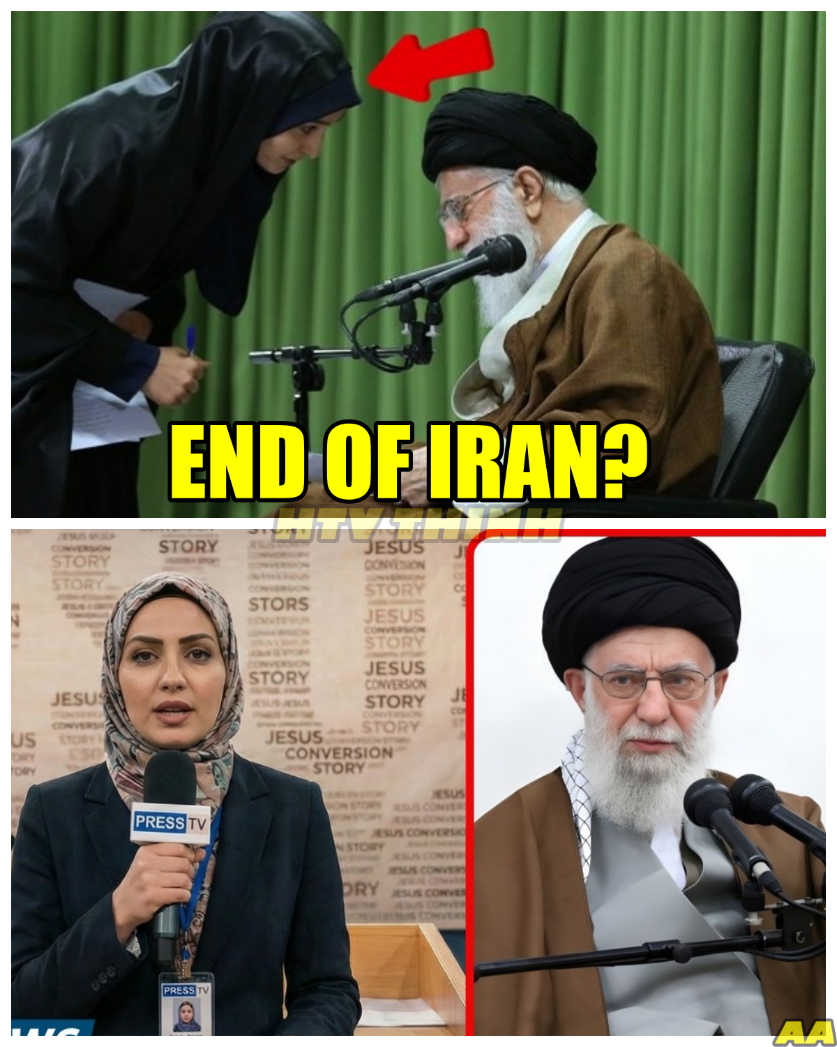 Ali Khamenei’s English Interpreter Goes Viral for Her Testimony: ‘JESUS Saved Me From the Airstrike’ !!!