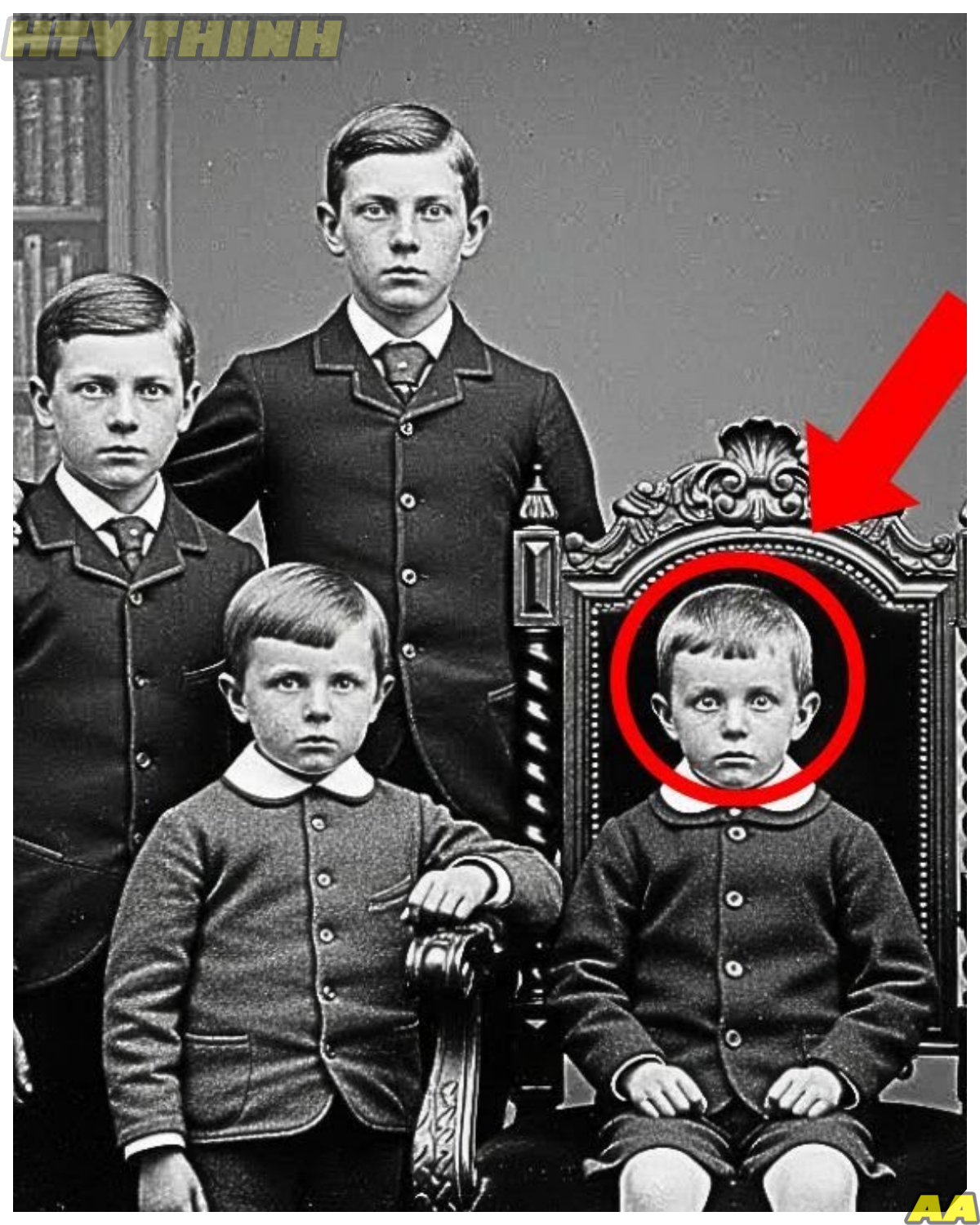 This 1887 portrait of siblings looks sweet — but it’s darker than anyone imagined !!!