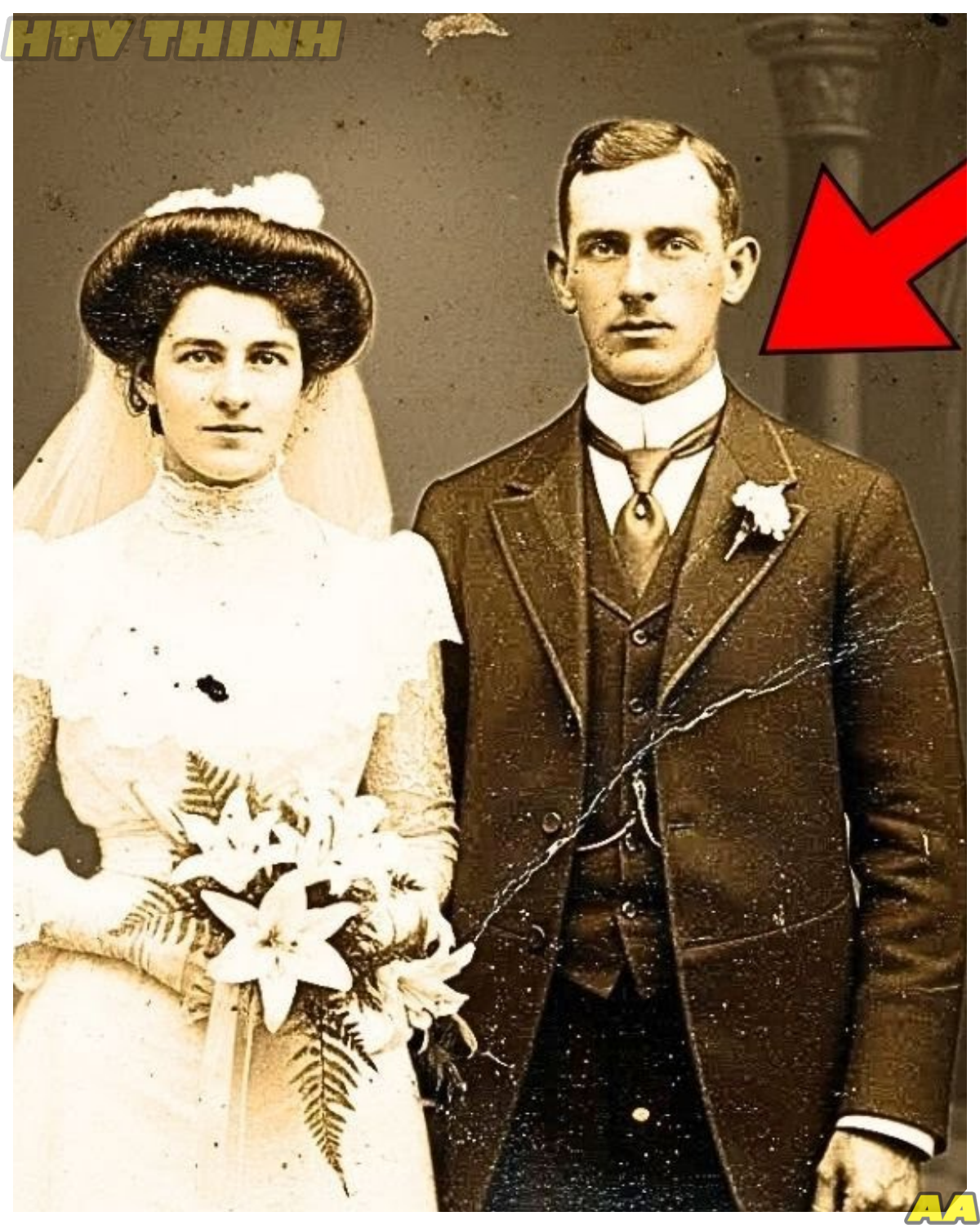 This Couple’s Wedding Photo Seemed Lovely — Until They Both Vanished That Night — 1903 !!!
