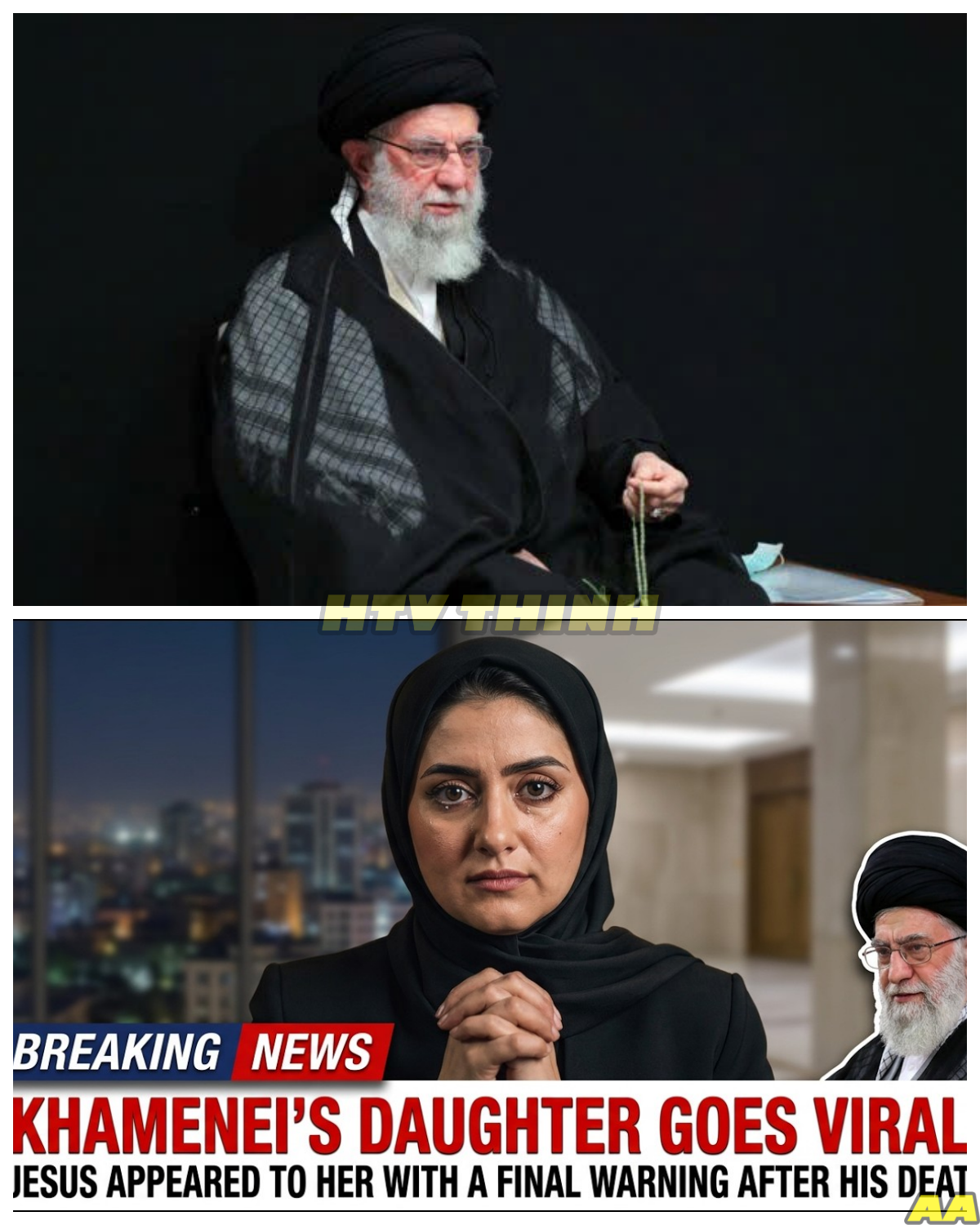 Khamenei’s Daughter: “After My Father’s Death, Jesus Appeared & Said He Will Take Over Iran” !!!