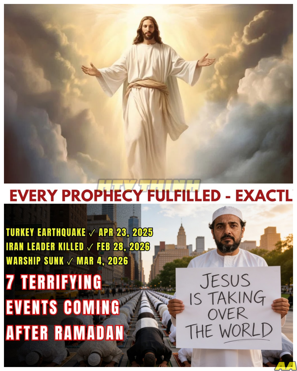 Muslim Imam Dies & JESUS Reveals 7 Terrifying Prophecies Before Ramadan 2026 Ends !!!