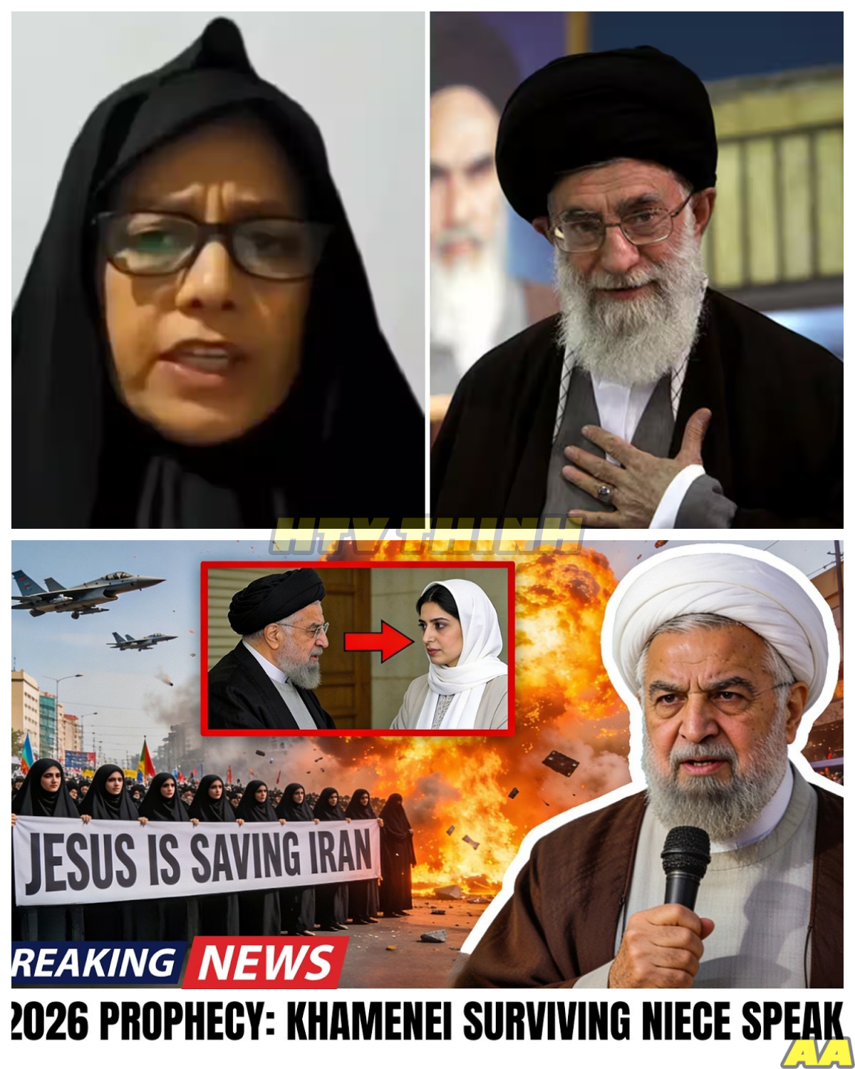 Khamenei’s Surviving Niece Goes Viral — _Jesus Will COMPLETELY Take Over Iran in 2026 !!!