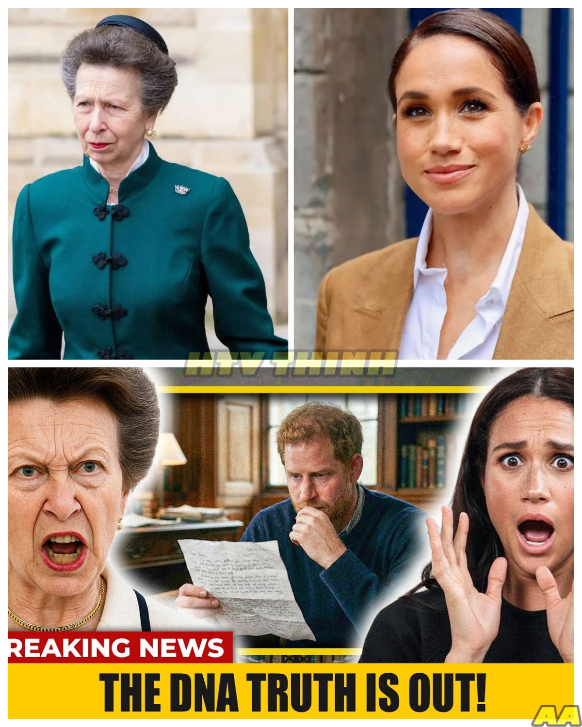 PRINCESS ANNE Confronts MEGHAN Over DNA Truth! HARRY FLEES UK as Commoner !!!
