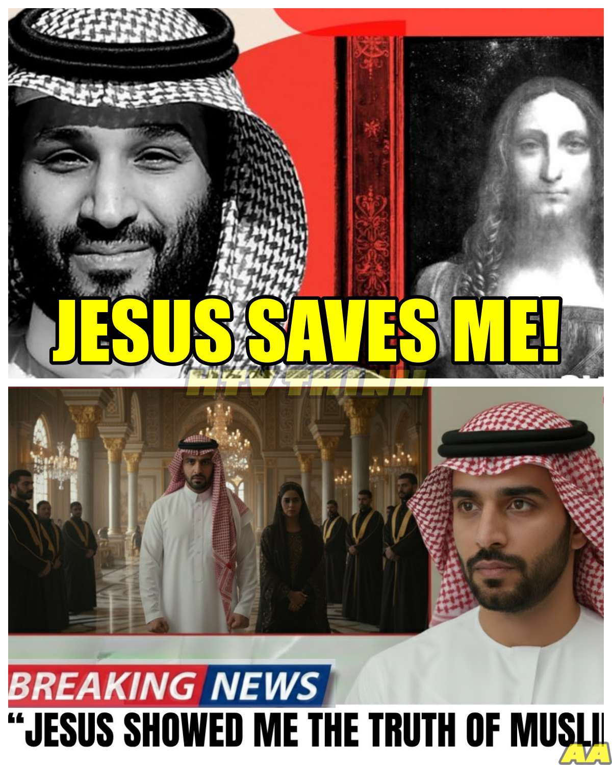 Saudi Prince Forced To Share His Wife Until JESUS SAVES THEM !!!
