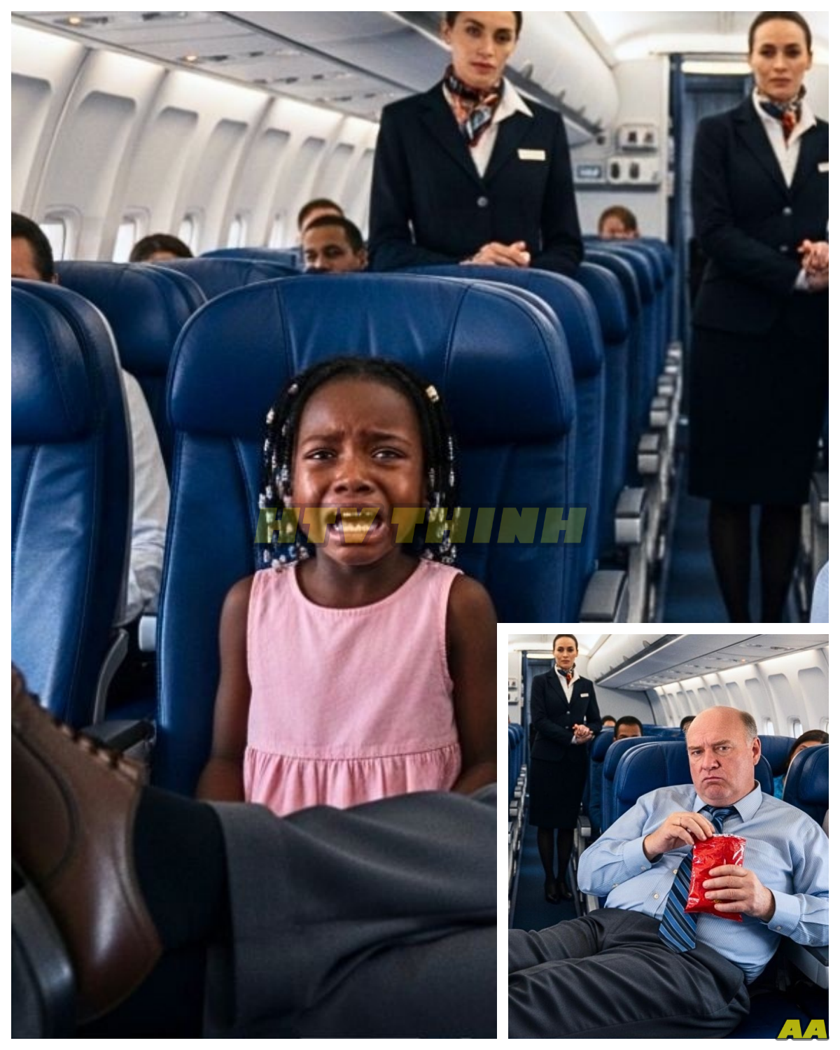 White Passenger Steals Black Billionaire Girl’s Seat — Seconds Later, Flight Grounded !!!