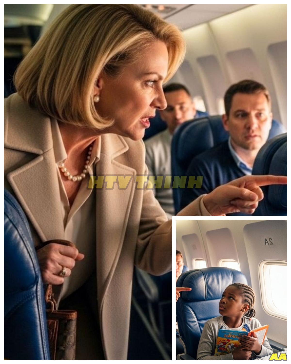 Black Child Told to Switch Seats — Crew Stunned When They Hear Her Last Name !!!