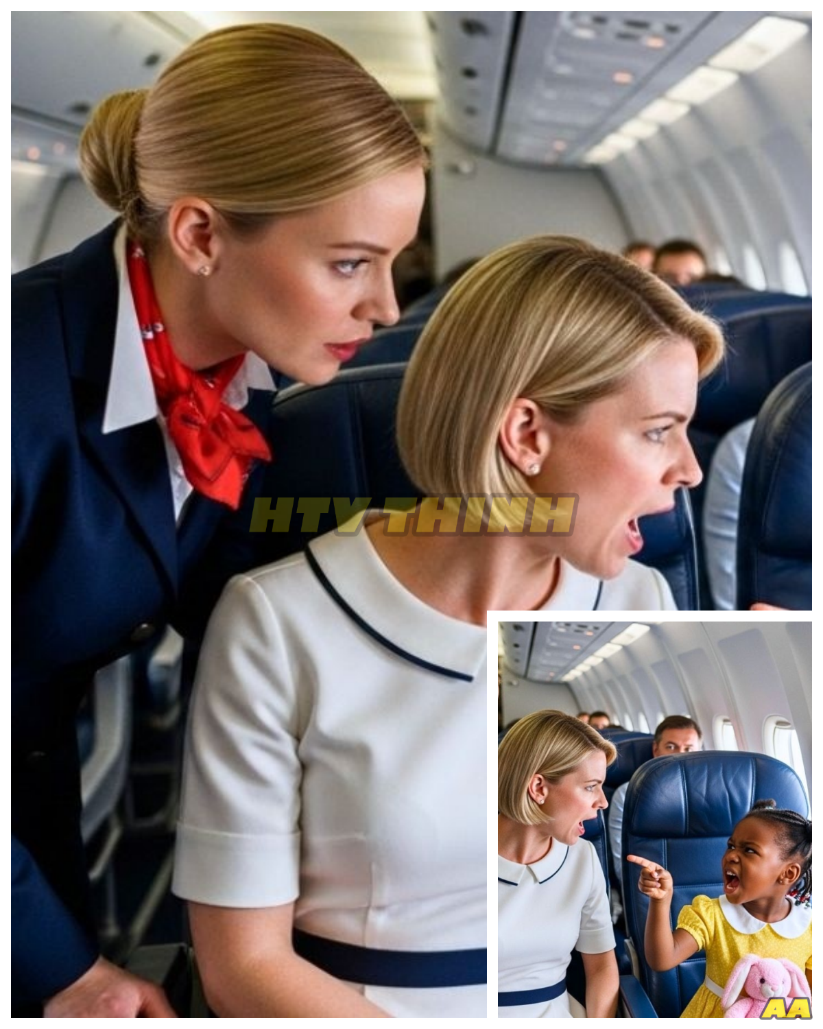 Black Child Forced to Move Seats — Crew Freezes When Her Last Name Is Heard !!!